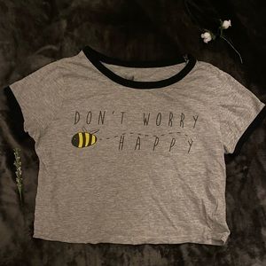 Cropped Graphic Tee